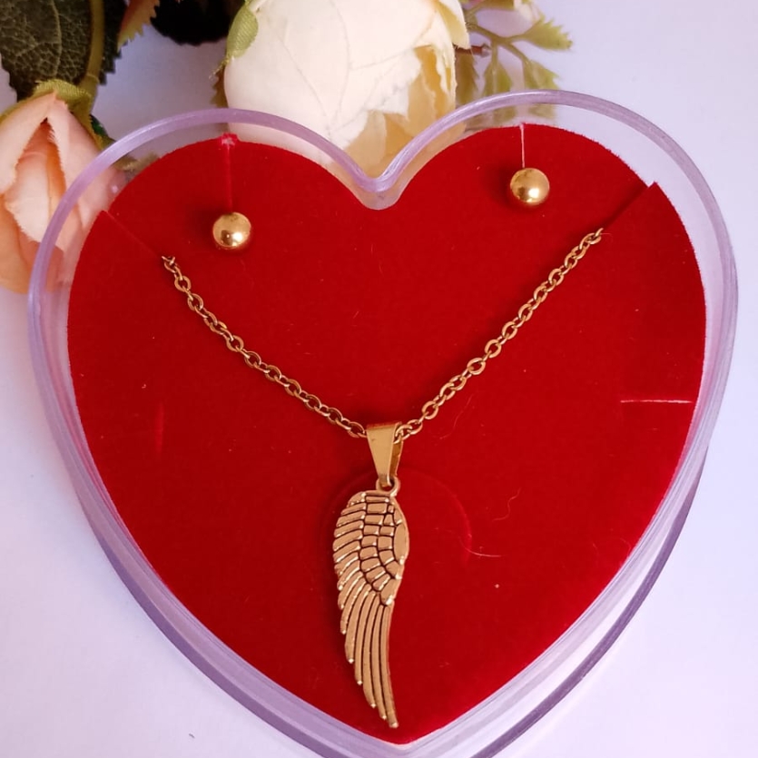 Conjunto asa de anjo.
