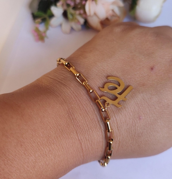 Pulseira pingente fé - Image 2